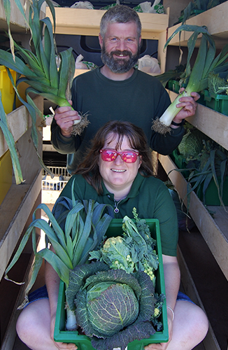 growing places filling veg boxes